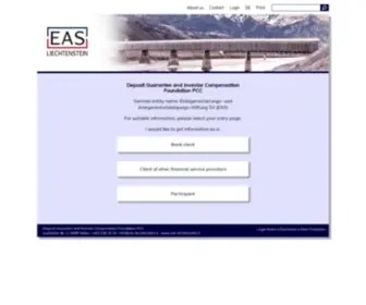Eas-Liechtenstein.li(EAS Liechtenstein) Screenshot