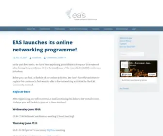 Eas-Music.org(European Association for Music in Schools) Screenshot