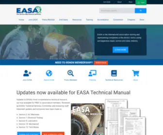 Easa.com(The Electro) Screenshot