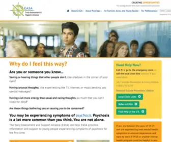 Easacommunity.org(Early Assessment and Support Alliance) Screenshot