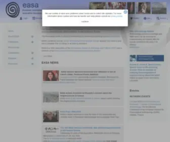 Easaonline.org(European Association of Social Anthropologists) Screenshot