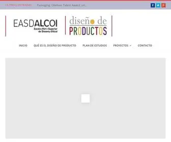 Easdalcoi-Producte.org(Altre lloc gestionat amb el WordPress) Screenshot