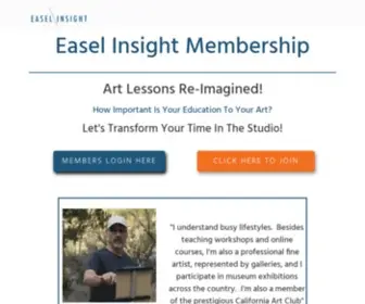 Easelinsight.com(Easel Insight Membership) Screenshot