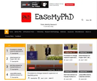 EasemypHD.com(Front Page) Screenshot