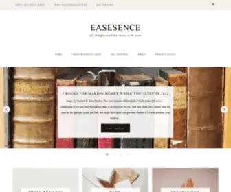 Easesence.com(All things small business with ease) Screenshot