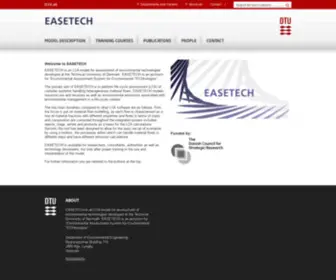 Easetech.dk(Forside) Screenshot
