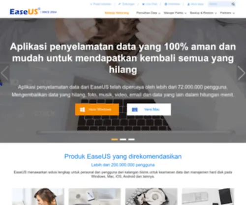 Easeus.co.id(Data Recovery) Screenshot