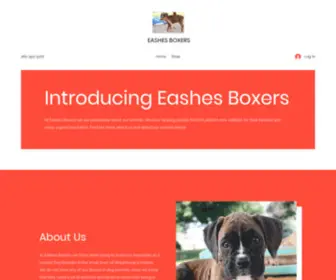 Eashesboxers.org(Boxer puppy love) Screenshot