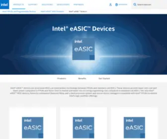 Easic.com(EASIC Corporation) Screenshot