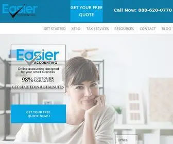 Easieraccounting.com(Online Accounting Services) Screenshot