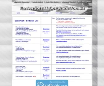 Easiersoft.com(Free Barcode Maker & Label printing Software) Screenshot