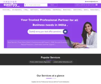 Easifyy.com(Your Trusted Professional Partner for all Business Compliances & Services) Screenshot