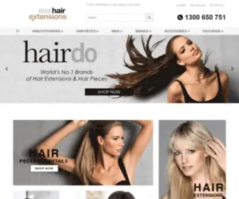 Easihairextensions.com.au(Easi Hair Extensions) Screenshot