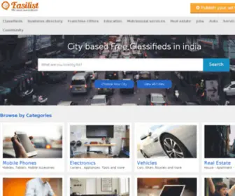 Easilist.com(Home) Screenshot