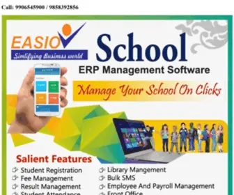 Easio.in(Easio School ERP Software) Screenshot