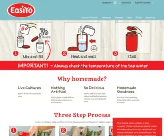 Easiyo.com(Natural Home Made Yogurt) Screenshot