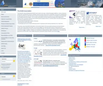 Easn.net(European Aeronautics Science Network) Screenshot