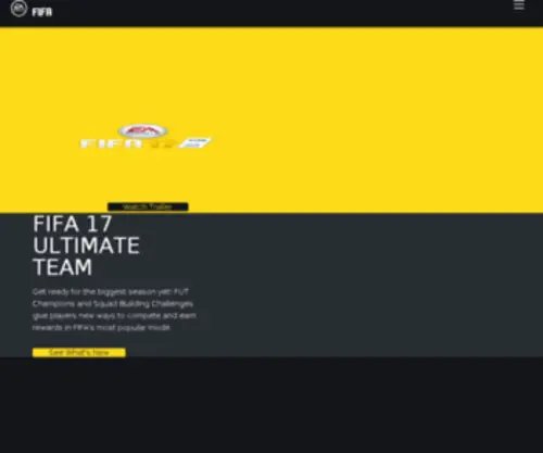 Easportsfootball.co.uk(EA SPORTS Football) Screenshot
