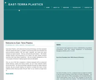 East-Terra.com(East-Terra Plastics) Screenshot