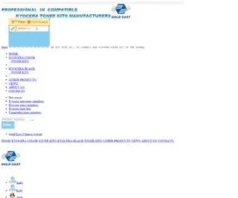 East-Toner.com(Compatible Kyocera mita printer and copier toner cartridges) Screenshot