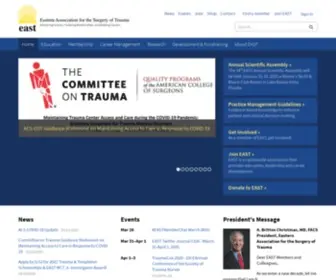 East.org(The eastern association for the surgery of trauma (east)) Screenshot