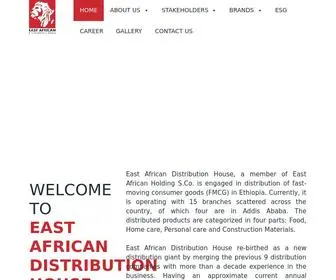 Eastafricandistributionhouse.com(East African Distribution House PLC) Screenshot