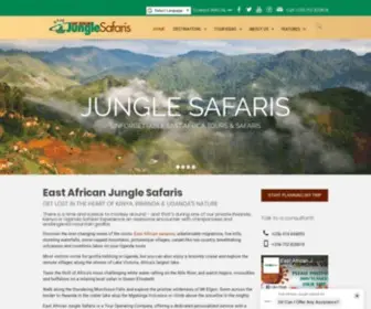 Eastafricanjunglesafaris.com(East African Jungle Safaris) Screenshot