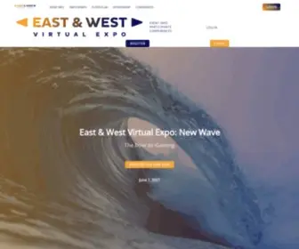 Eastandwest.com(East & West Vitural Expo for iGaming Industry) Screenshot