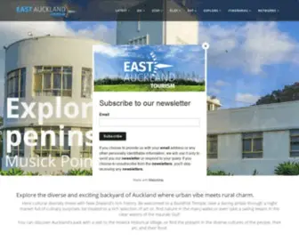 Eastaucklandtourism.co.nz(Discover East Auckland) Screenshot