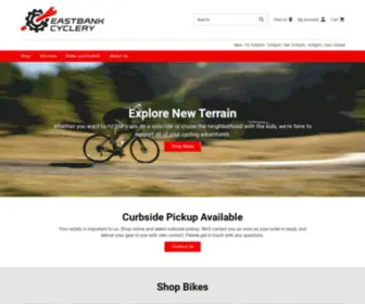 Eastbankcyclery.com(Eastbank Cyclery) Screenshot