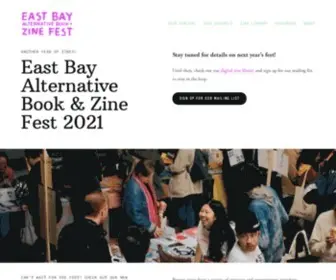 Eastbayalternativebookandzinefest.com(East Bay Alternative Book & Zine Fest) Screenshot