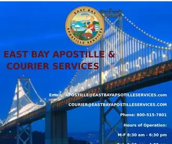 Eastbayapostilleservices.com(East Bay Apostille Services) Screenshot