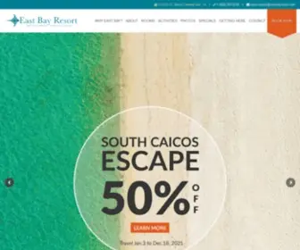 Eastbayresort.com(East Bay Resort South Caicos) Screenshot