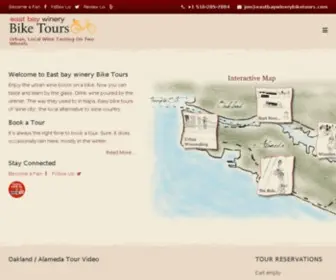 Eastbaywinerybiketours.com(Wine) Screenshot