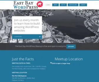 Eastbaywp.com(East Bay WordPress Meetup) Screenshot