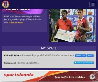 Eastbengalfootballclub.com(East Bengal FC) Screenshot