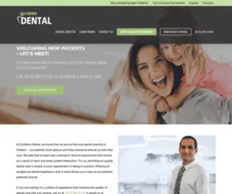 Eastborodental.com(Orleans Dentist & Family Dental Clinic) Screenshot