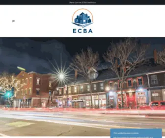 Eastcambridgeba.com(The East Cambridge Business Association) Screenshot