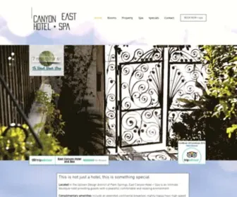 Eastcanyonps.com(East Canyon Hotel) Screenshot