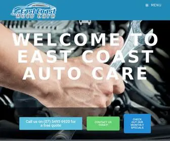 Eastcoastautocare.com.au(East Coast Auto Care) Screenshot