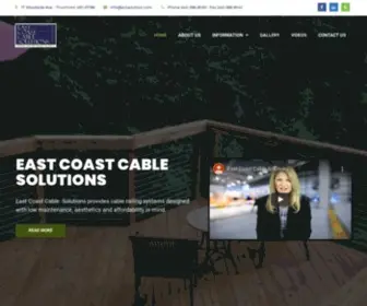 Eastcoastcablesolutions.com(East Coast Cable Solutions) Screenshot