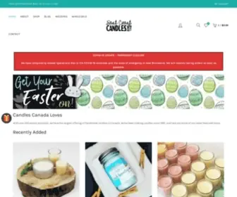 Eastcoastcandles.ca(Candles Canada Loves) Screenshot