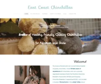 Eastcoastchinchillas.com(East Coast Chinchillas) Screenshot