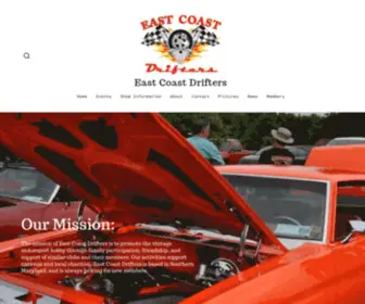 Eastcoastdrifters.com(East Coast Drifters) Screenshot