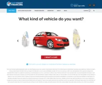 Eastcoastfinancing.com(Used Car Financing and Loan) Screenshot