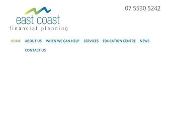 Eastcoastfinplan.com.au(East Coast Financial Planning) Screenshot