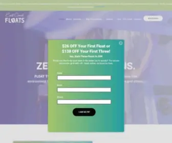 Eastcoastfloats.com(East Coast Floats) Screenshot