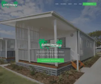 Eastcoasthomes.com.au(Eastcoast Homes & Park Cabins) Screenshot