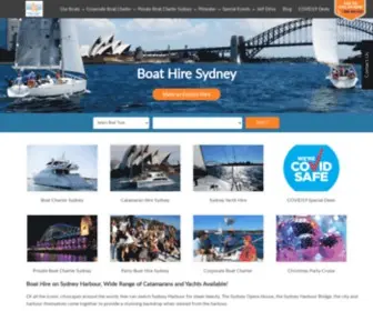 Eastcoastsailing.com.au(Boat Hire Sydney) Screenshot