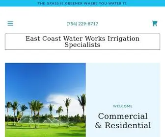 Eastcoastww.com(Sprinkler Repair) Screenshot